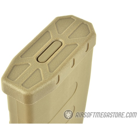 KWA K120 120rd M4 / M16 Mid-Cap Polymer AEG Magazine - DARK EARTH