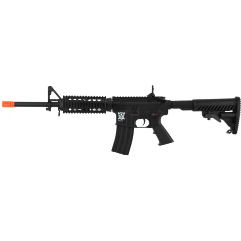APS Kompetitor PR Series M4 RIS Electric Blowback Airsoft AEG - BLACK