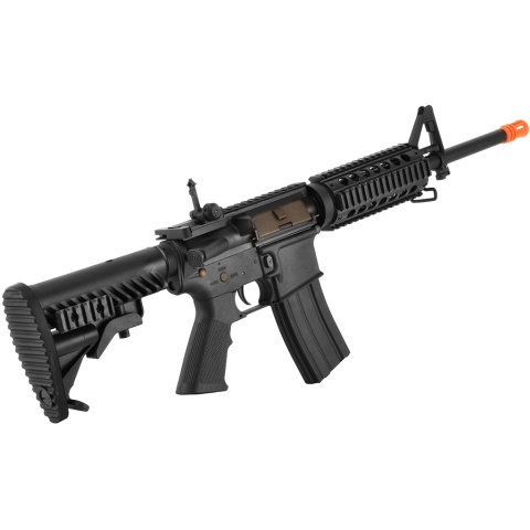 APS Kompetitor PR Series M4 RIS Electric Blowback Airsoft AEG - BLACK