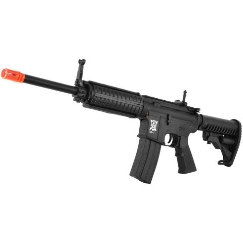 APS Kompetitor C33 Style M4 CQB Electric Blowback Airsoft AEG - BLACK