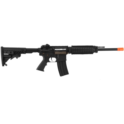 APS Kompetitor C33 Style M4 CQB Electric Blowback Airsoft AEG - BLACK