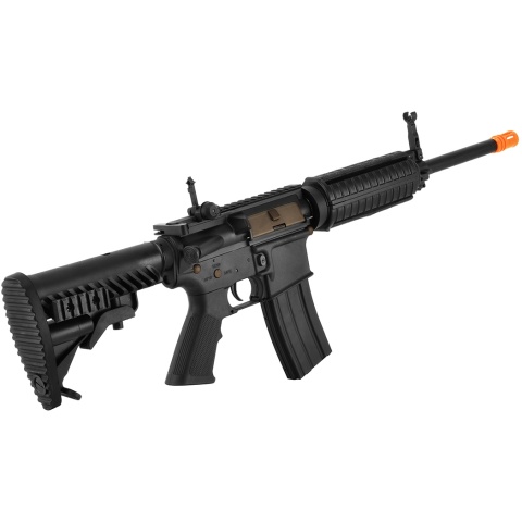 APS Kompetitor C33 Style M4 CQB Electric Blowback Airsoft AEG - BLACK