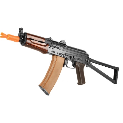 E&L Airsoft AK74U A104 AEG Steel Airsoft Rifle w/ Wood Handguard