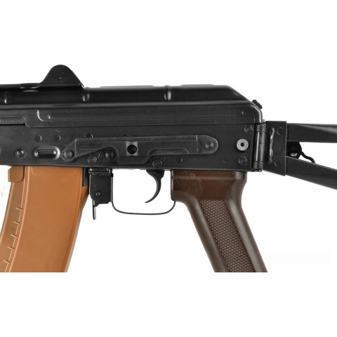 E&L Airsoft AK74U A104 AEG Steel Airsoft Rifle w/ Wood Handguard