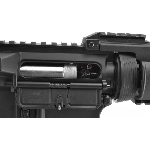 CYMA AM012 M4 RAS II CQBR Full Metal Gearbox Airsoft AEG Rifle - BLACK
