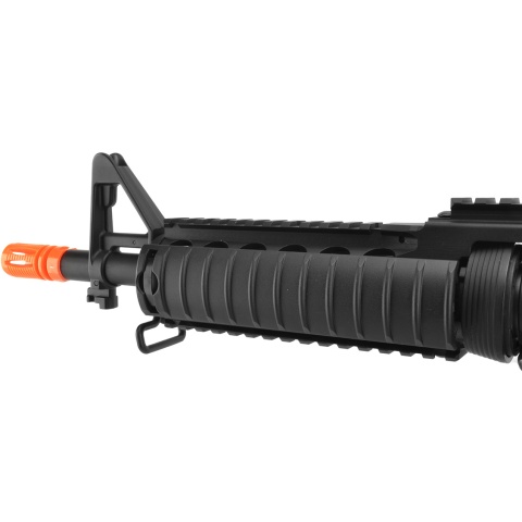CYMA AM012 M4 RAS II CQBR Full Metal Gearbox Airsoft AEG Rifle - BLACK