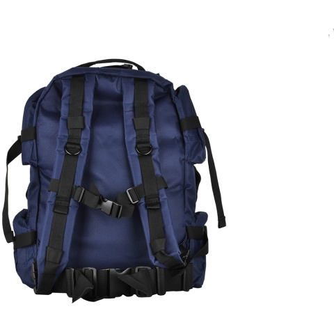 NcStar VISM Tactical MOLLE Backpack - Navy Blue w/ Black Trim