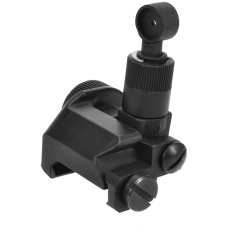 Golden Eagle Metal Flip-Up Adjustable Rear Sight - Black
