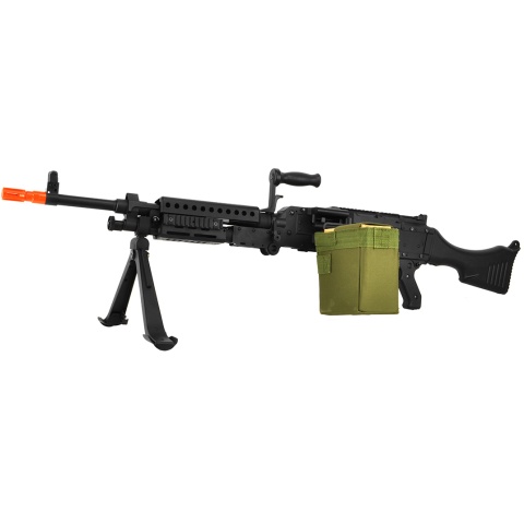 Golden Eagle Full Metal M240B Airsoft AEG Support Medium Machine Gun