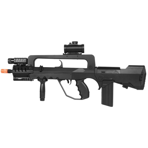 Cybergun Licensed FAMAS SV Foreign Legion Spring Assault Rifle + Scope