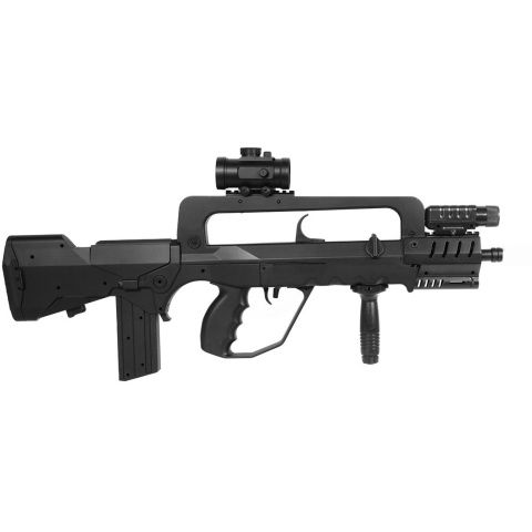 Cybergun Licensed FAMAS SV Foreign Legion Spring Assault Rifle + Scope
