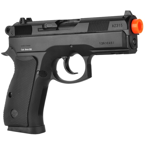 ASG Licensed CZ 75D Compact Spring Airsoft Pistol w/ Accessory Rail