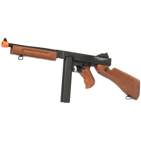 465 FPS Airsoft Fully Trademarked Full Metal Gearbox M1A1 Tommy Gun AEG Rifle