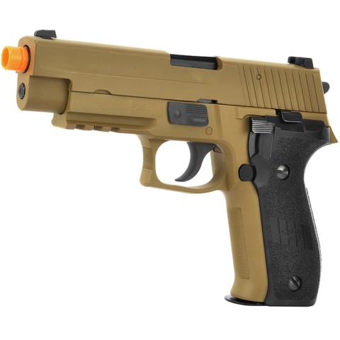 WE Tech F226 Series MK25 Gas Blowback GBB Airsoft Pistol - TAN