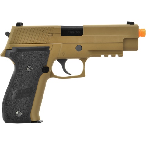 WE Tech F226 Series MK25 Gas Blowback GBB Airsoft Pistol - TAN