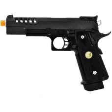 WE Tech Hi Capa 5.1 1911 Tactical Master Metal Airsoft Gas Blowback Pistol