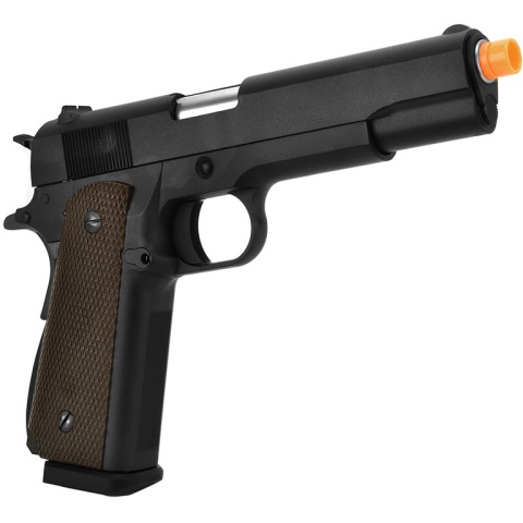 WE Tech M1911A1 WWII Gas Blowback GBB Airsoft Pistol w/ 30rd Magazine