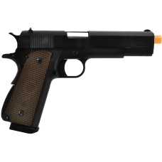 WE Tech M1911A1 WWII Gas Blowback GBB Airsoft Pistol w/ 30rd Magazine