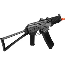 WE Airsoft AK74UN Full Metal GBBR Gas Blowback Rifle - Black