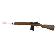WE Tech M14 Gas Blowback GBBR Airsoft Sniper Rifle - SIMULATED WOOD