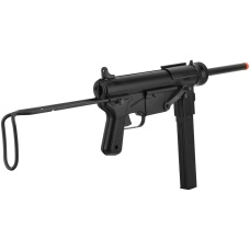 ICS Full Metal World War II M3 Grease Gun SMG Airsoft Submachine Gun