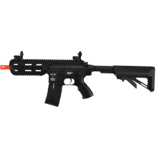 ICS CXP-16S Short Sportline M4 RIS CQB Airsoft AEG Rifle - BLACK