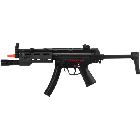 ICS MX5-A5 Submachine Gun AEG Airsoft SMG w/ Flashlight Handguard