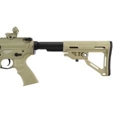 ICS CXP UK1 TransforM4 EBB KeyMod Airsoft M4 AEG Rifle Long - TAN