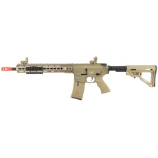 ICS CXP UK1 TransforM4 EBB KeyMod Airsoft M4 AEG Rifle Long - TAN