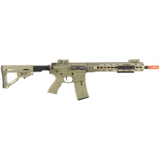 ICS CXP UK1 TransforM4 EBB KeyMod Airsoft M4 AEG Rifle Long - TAN