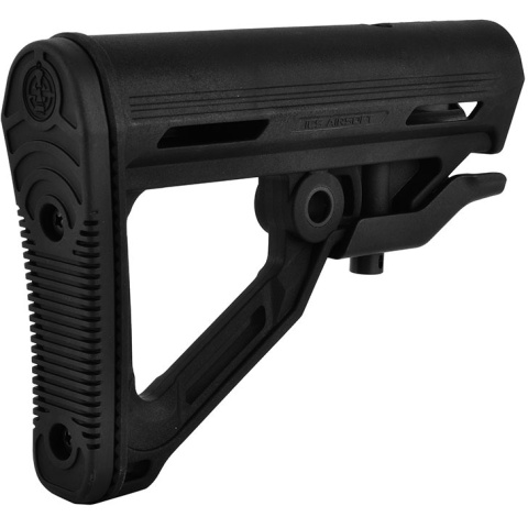 ICS M4 / M16 Retractable MTR Carbine Airsoft AEG Rifle Stock - BLACK
