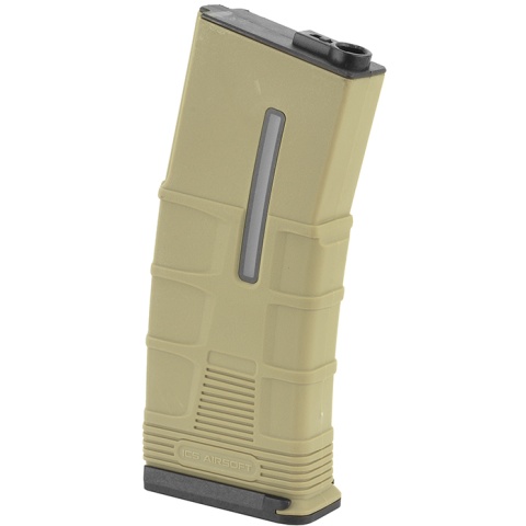 ICS M4 / M16 180rd TMAG Airsoft AEG Mid-Cap Magazine 6 Pack - TAN