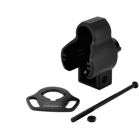 ICS MX5 M5 Metal Stock Adapter w/ Ambidextrous Sling Point Adapter