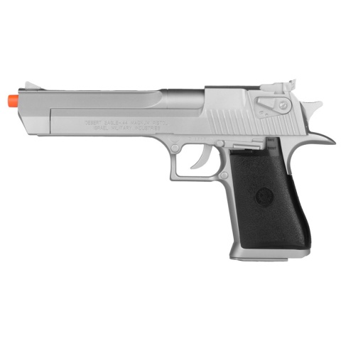 KWC Magnum Licensed Desert Eagle .44 Airsoft Spring Pistol - SILVER - DISCONTINUED