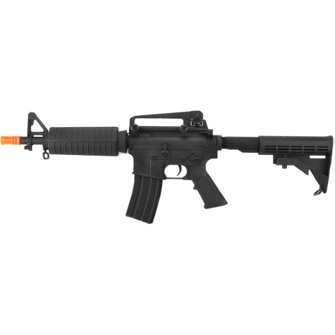 Lancer Tactical Full Metal M4 Commando CQB Airsoft Gun AEG Rifle