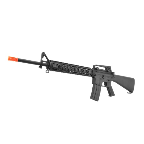 CYMA CM009A4 Full Metal M16A4 RIS DMR Airsoft AEG Rifle - BLACK