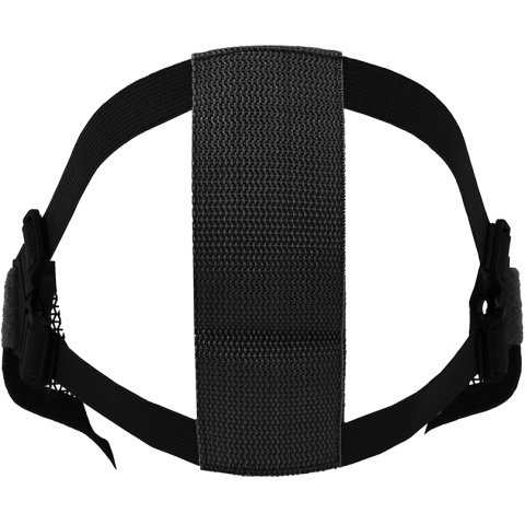 CYMA Airsoft Steel Mesh Adjustable Lower Face Mask - BLACK
