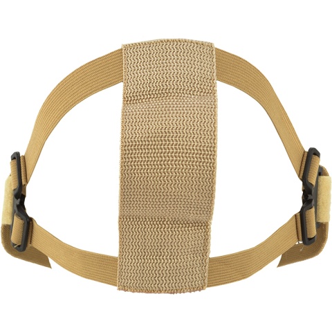 CYMA Airsoft Steel Mesh Adjustable Lower Face Mask - DESERT CAMO