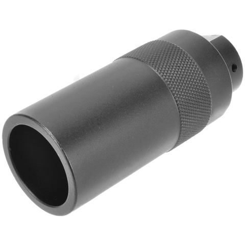 Atlas Custom Works Airsoft Amplifier 14mm CCW Full Metal One-piece - BLACK