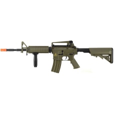 Lancer Tactical Polymer M4 RIS LT-04T Airsoft Gun AEG Rifle - TAN