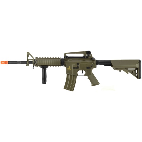 Lancer Tactical Polymer M4 RIS LT-04T Airsoft Gun AEG Rifle - TAN