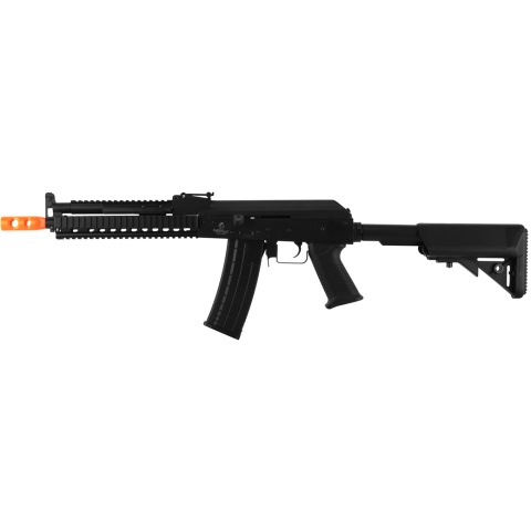 Lancer Tactical AK-47 RIS Metal Gearbox Airsoft AEG Rifle - BLACK