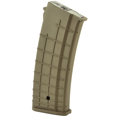 Lancer Tactical AK47 RIS Metal Gearbox Airsoft AEG Rifle - TAN