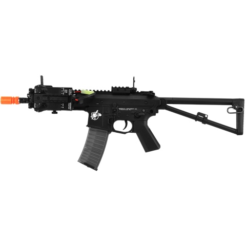 Lancer Tactical KAC Knights Armament PDW Full Metal AEG Airsoft Gun