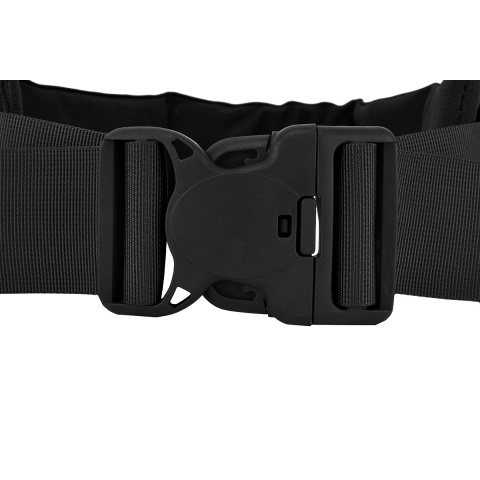 AMA MOLLE Duty Battle Belt w/ Padding - MEDIUM BLACK