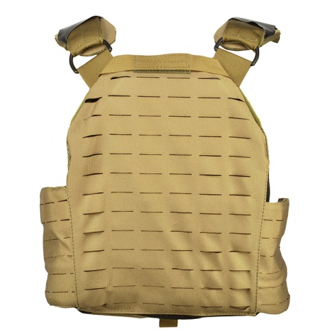 AMA Laser Cut Airsoft Tactical Vest (Coyote Brown)
