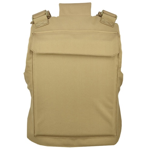 Lancer Tactical Airsoft Adjustable American Tactical Vest (Tan) 