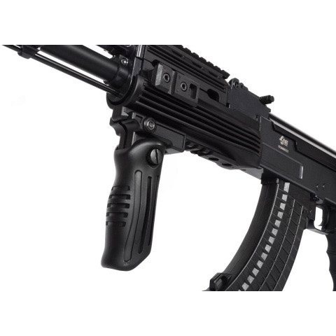 JG AK-47 Tactical RIS Full Metal Gearbox Airsoft AEG Rifle - BLACK