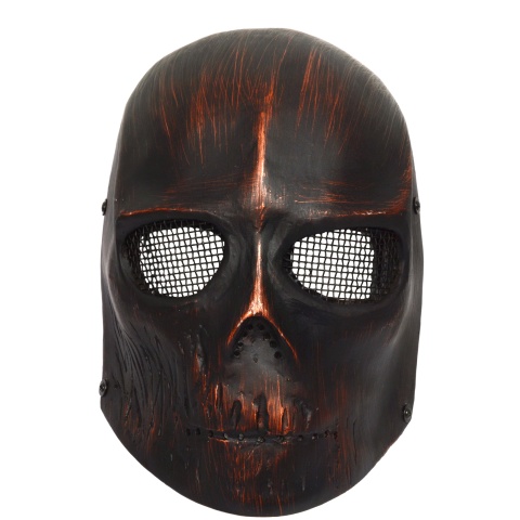Cyber Monday Door Buster: G-Force Airsoft INFERNO Wire Mesh Army Full Face Mask - Red Skull