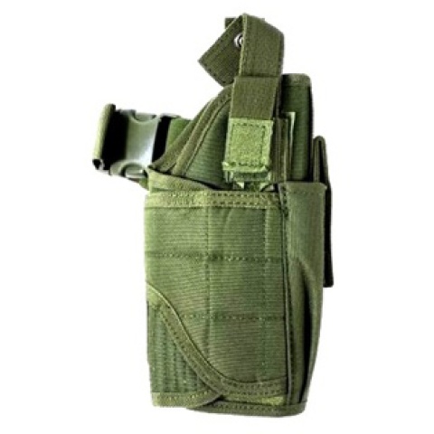 Cyber Monday Door Busters: AMA Airsoft Universal Drop Leg WrapLock Pistol Holster - OD